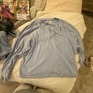 Abercrombie Light Blue Lounge/PJ Set